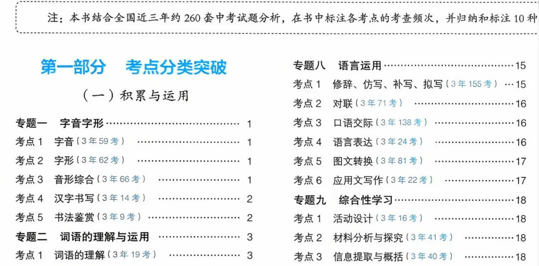 2026版初中《真题分类卷》 第2张