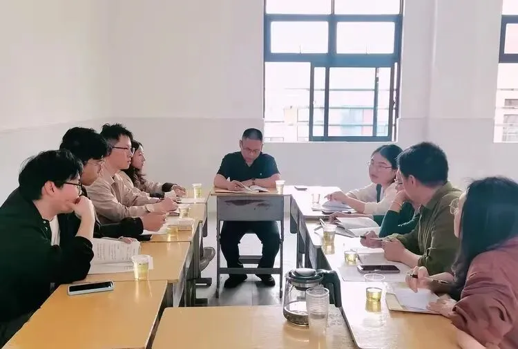 联片视导明方向,凝心聚力战中考——县教研室专家莅临我校开展复习联片教学视导活动 第37张