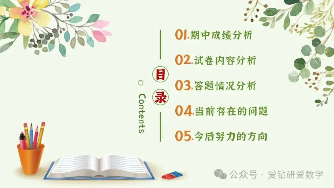 深析赋能 向质而行 | 小学数学期中试卷质量分析课件PPT+配套发言稿 第4张