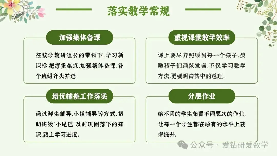 深析赋能 向质而行 | 小学数学期中试卷质量分析课件PPT+配套发言稿 第30张