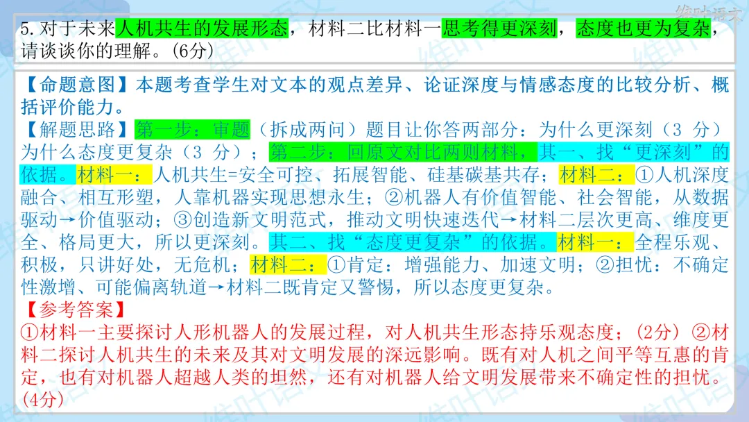 2026届高三苏锡常镇高三二模试卷讲评 第24张
