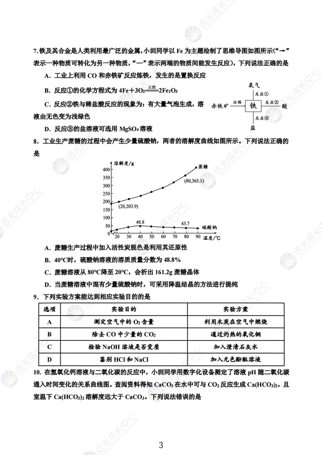 【2025-2026.全科】盐田区二模真题解析 第45张