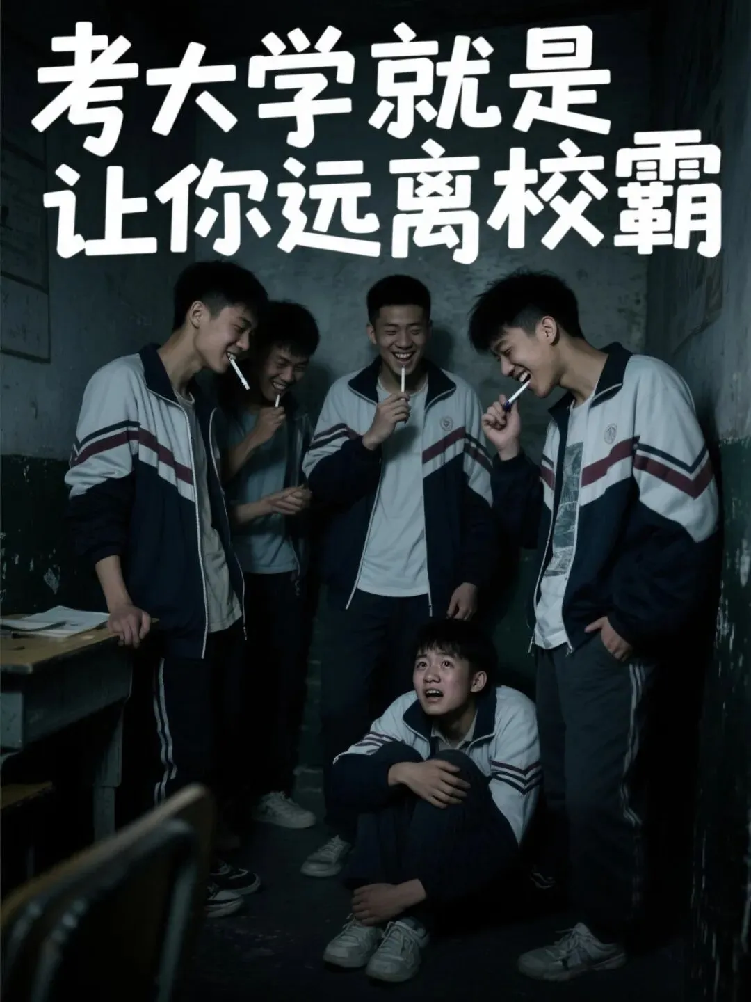 高中为什么没有校霸?? ? 因为他们已经被中考的洪流冲刷到了职高和社会最底层 第2张