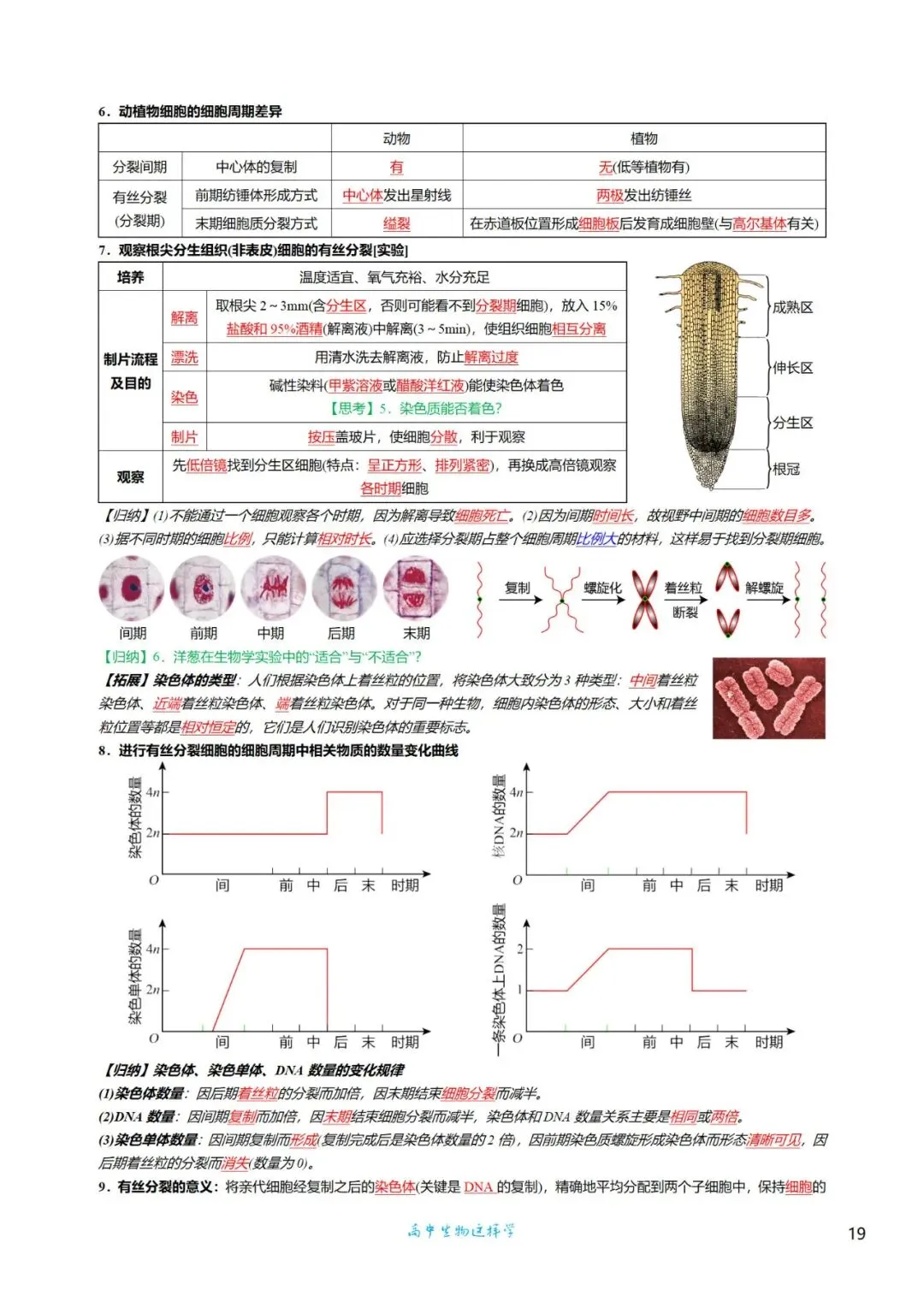 高三考前回归——高中生物基础知识+经典真题 第19张