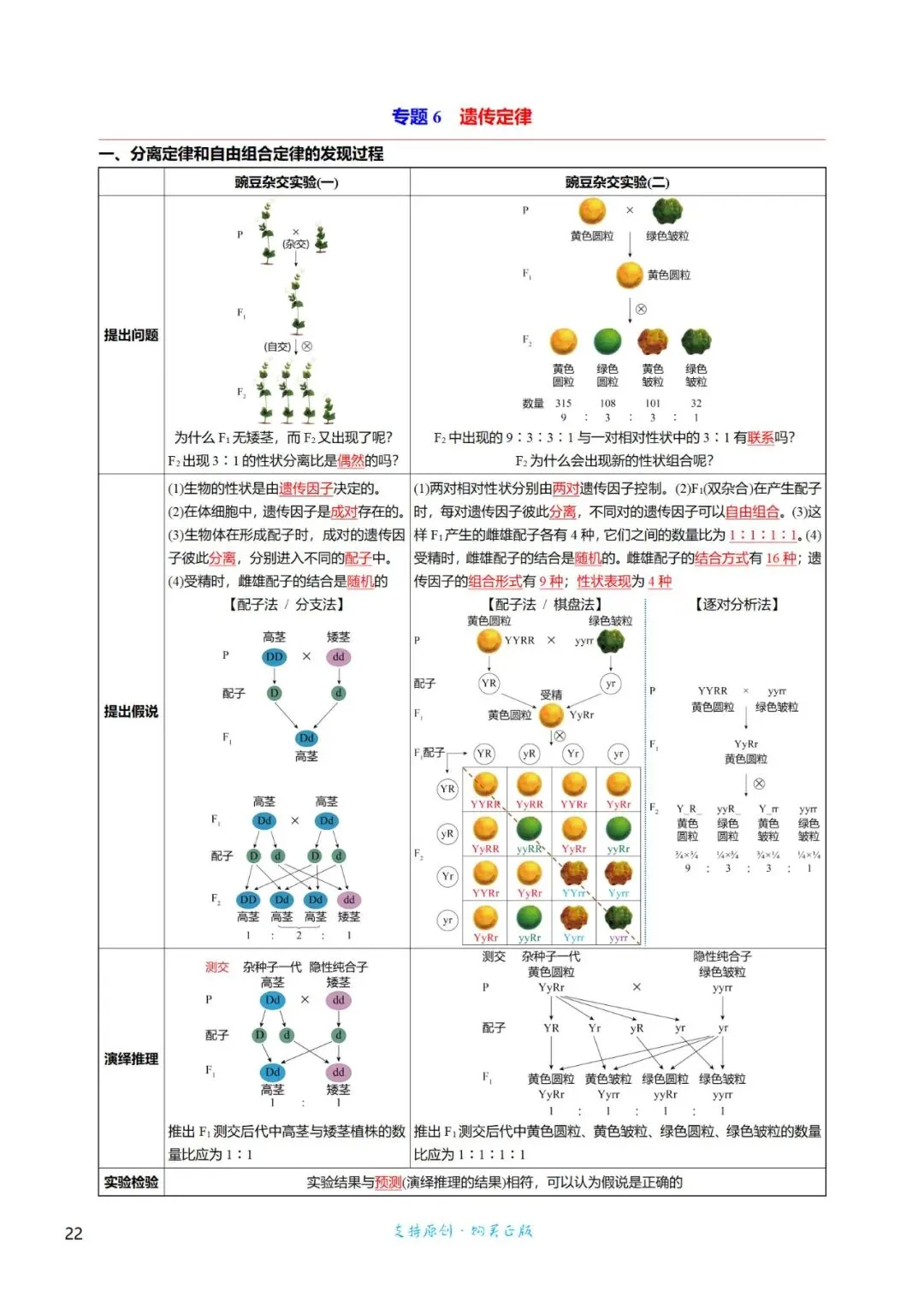 高三考前回归——高中生物基础知识+经典真题 第22张