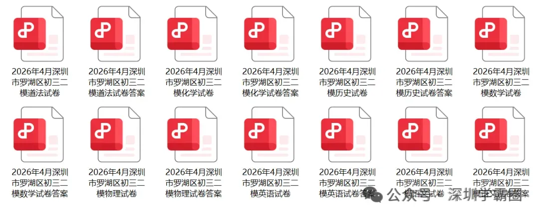 2026光明区中考二模等级线! 第14张