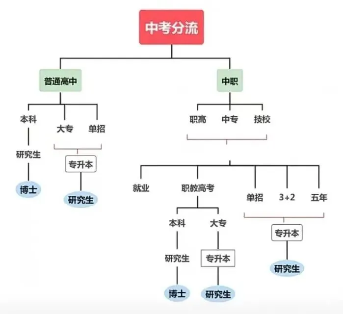 中考后升学途径有哪些 第1张