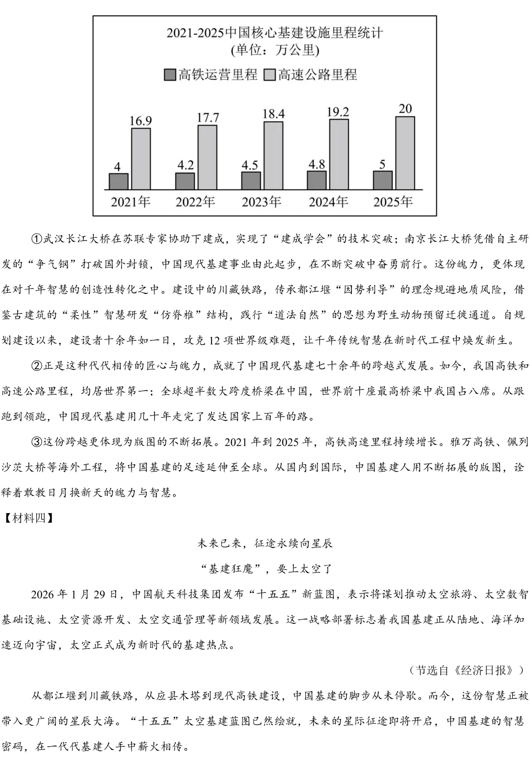 2026 山西中考 模拟题 汇编 语文 第8张