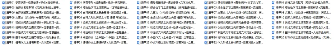 2026年中考语文二轮复习知识清单,含答题技巧,解题方法、母题精讲等,还没掌握的,抓紧了,考试拿高分! 第2张