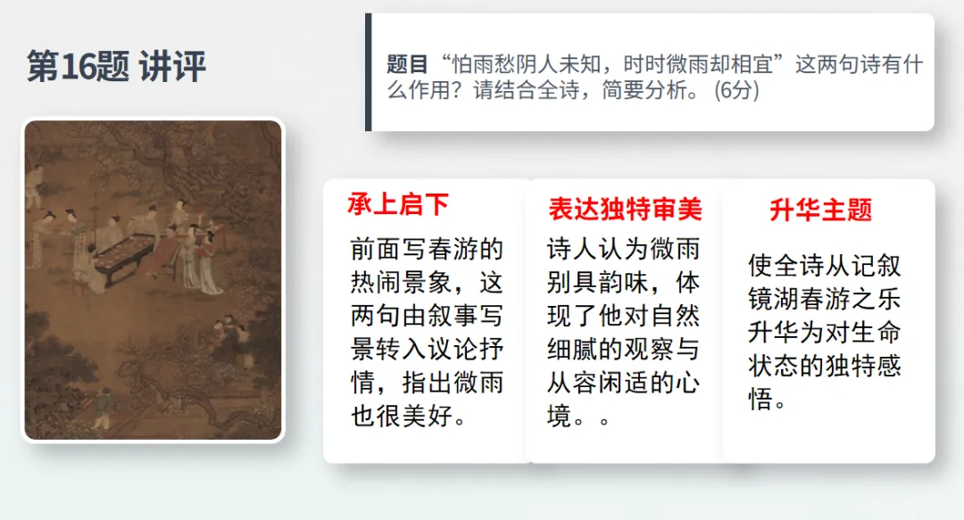 【课件】绵阳三诊语文试卷讲评(后台留言可免费领取) 第23张