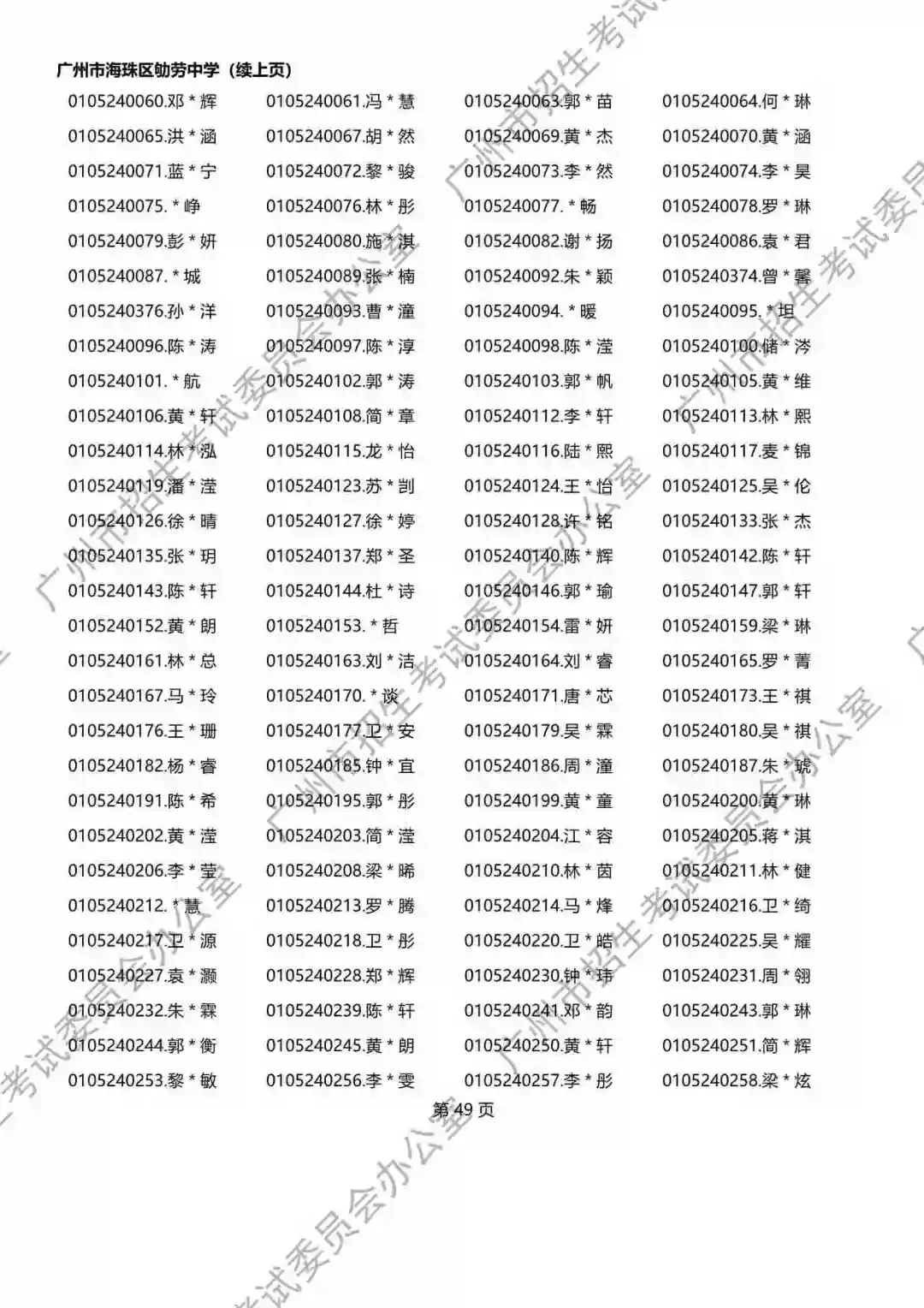 重磅!2026年广州中考名额分配报考资格名单出炉!共115730人,有你吗? 第26张
