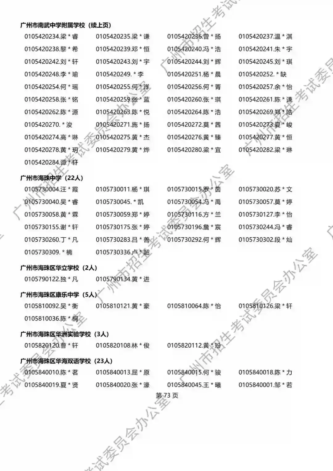 重磅!2026年广州中考名额分配报考资格名单出炉!共115730人,有你吗? 第50张