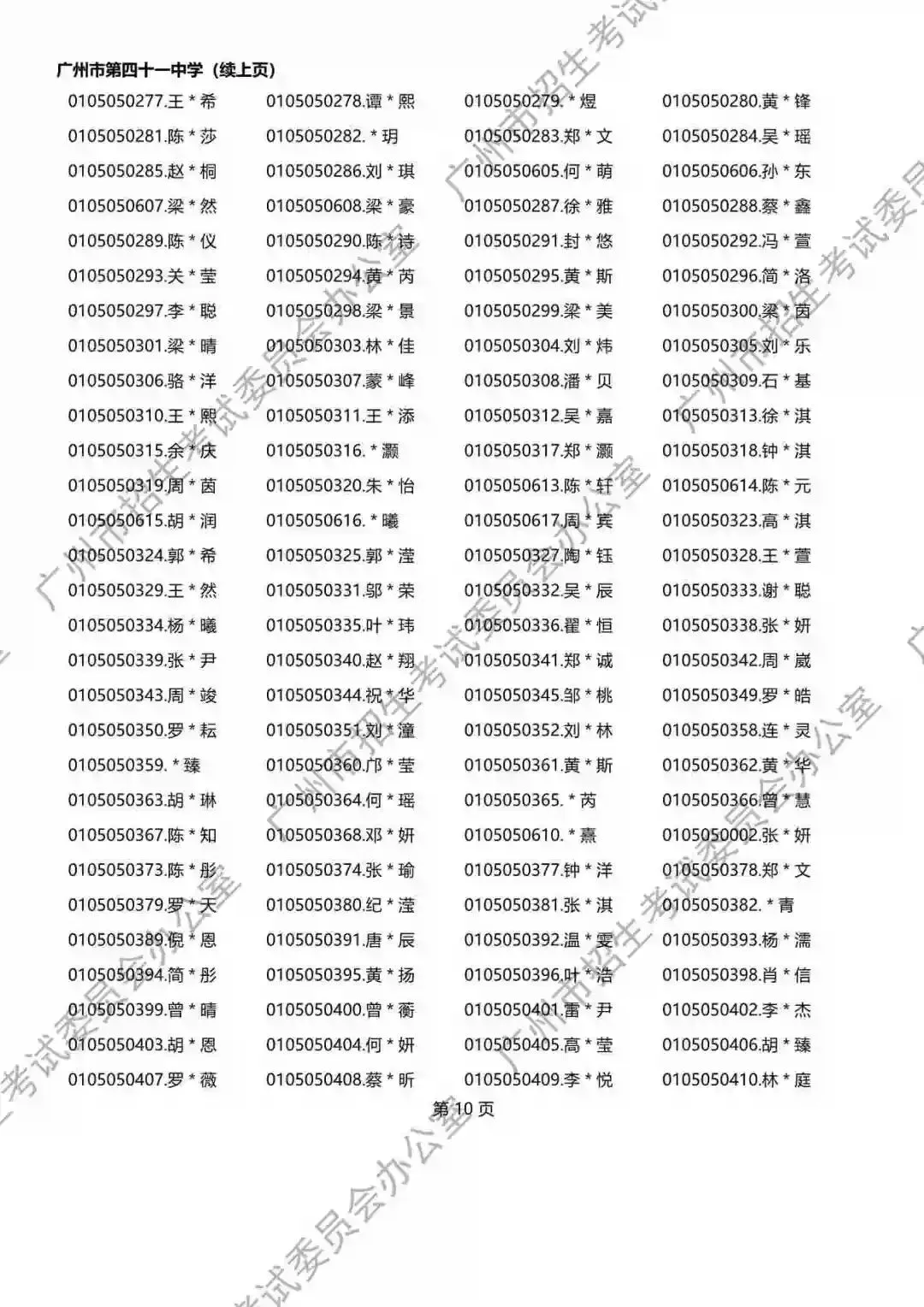 重磅!2026年广州中考名额分配报考资格名单出炉!共115730人,有你吗? 第61张