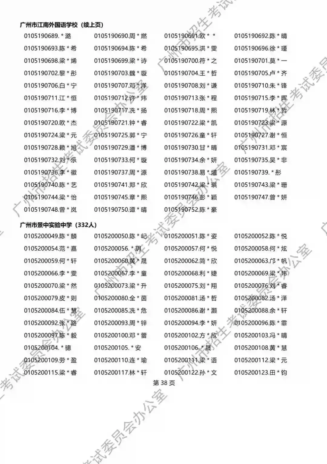 重磅!2026年广州中考名额分配报考资格名单出炉!共115730人,有你吗? 第89张