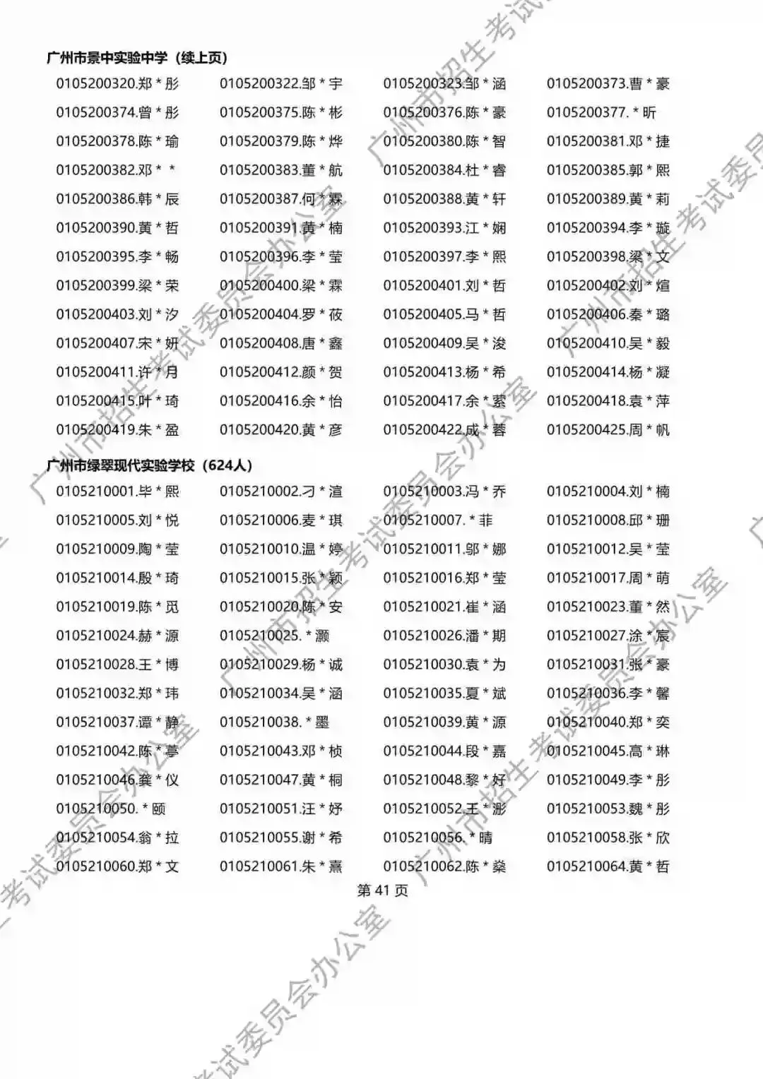 重磅!2026年广州中考名额分配报考资格名单出炉!共115730人,有你吗? 第92张