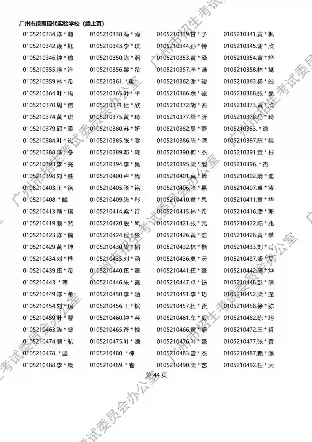 重磅!2026年广州中考名额分配报考资格名单出炉!共115730人,有你吗? 第95张
