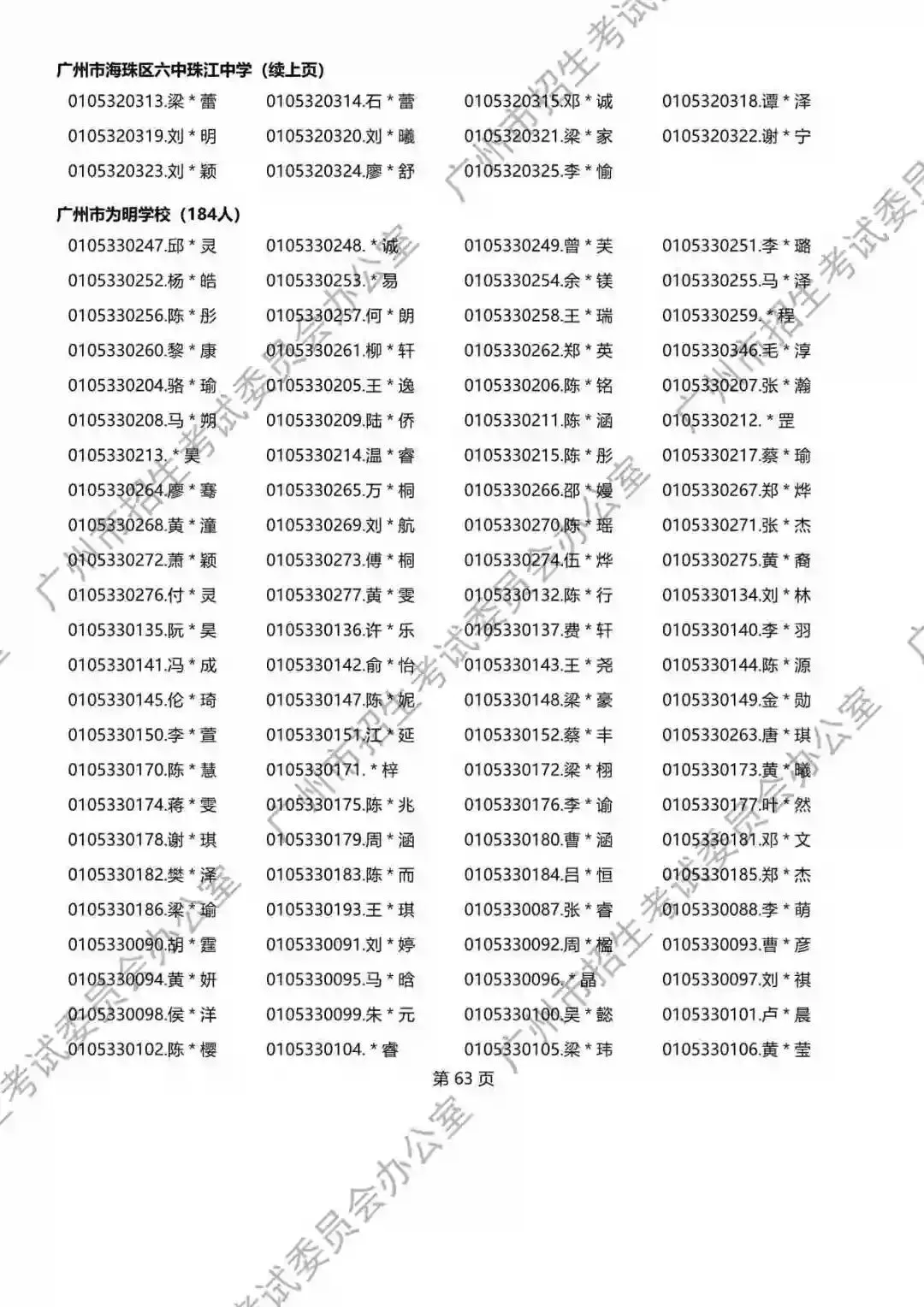 重磅!2026年广州中考名额分配报考资格名单出炉!共115730人,有你吗? 第114张