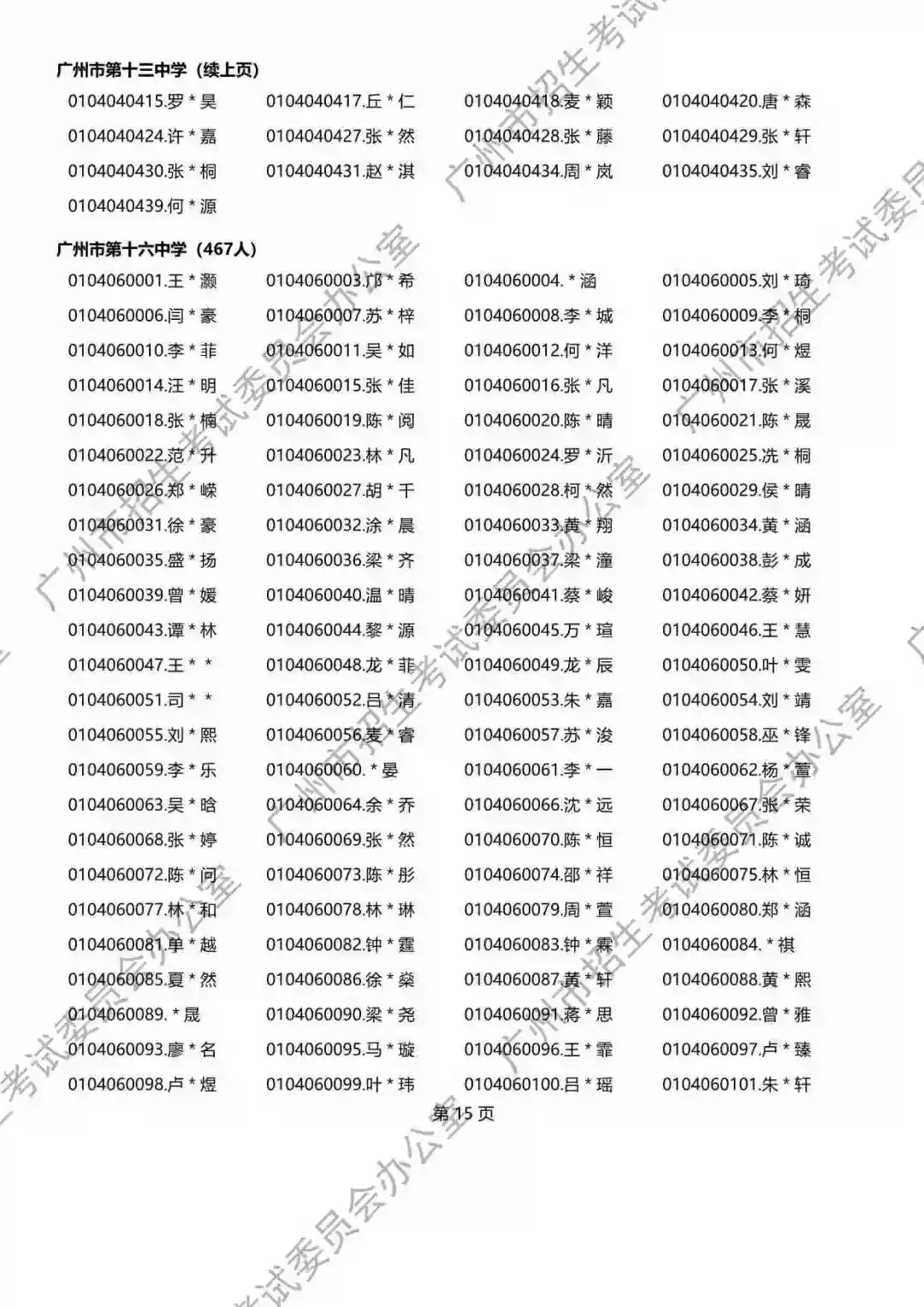 重磅!2026年广州中考名额分配报考资格名单出炉!共115730人,有你吗? 第140张