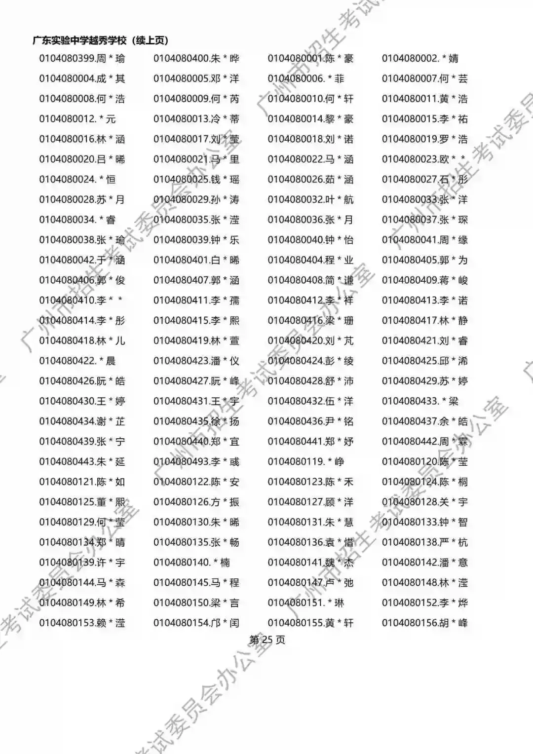 重磅!2026年广州中考名额分配报考资格名单出炉!共115730人,有你吗? 第150张