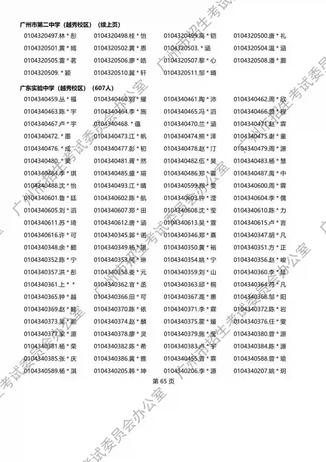 重磅!2026年广州中考名额分配报考资格名单出炉!共115730人,有你吗? 第190张