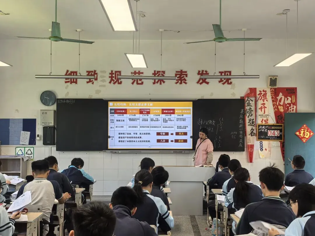 【匠心课堂】聚焦中考复习 深耕历史课堂 第4张