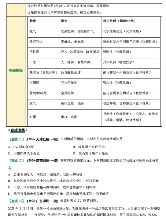 2026年中考化学二轮复习(计算、探究、推断)等题型专练,打印一份给孩子,考试稳上90分!(全国通用版) 第8张