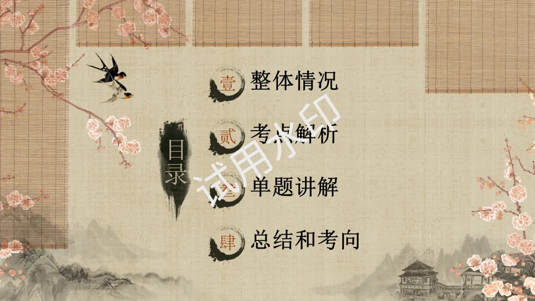 苏锡常镇高三二模语文试卷分析 第2张
