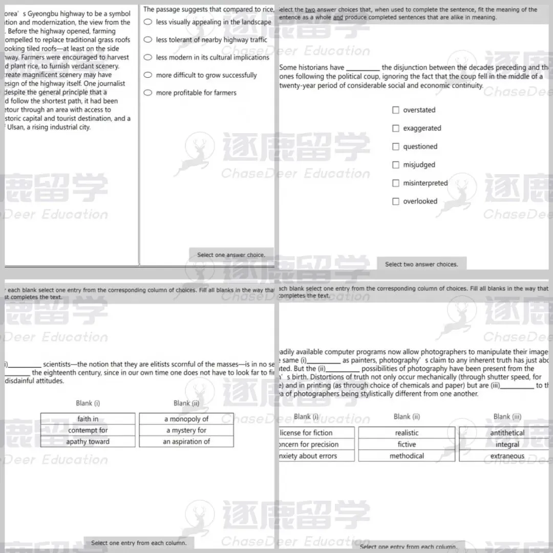 《GRE2026年4月原版真题》9套(含答案) 第25张