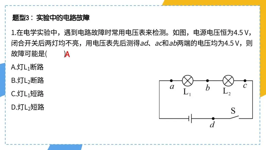 中考物理电路故障总不会?这篇干货帮你直接通关 第14张