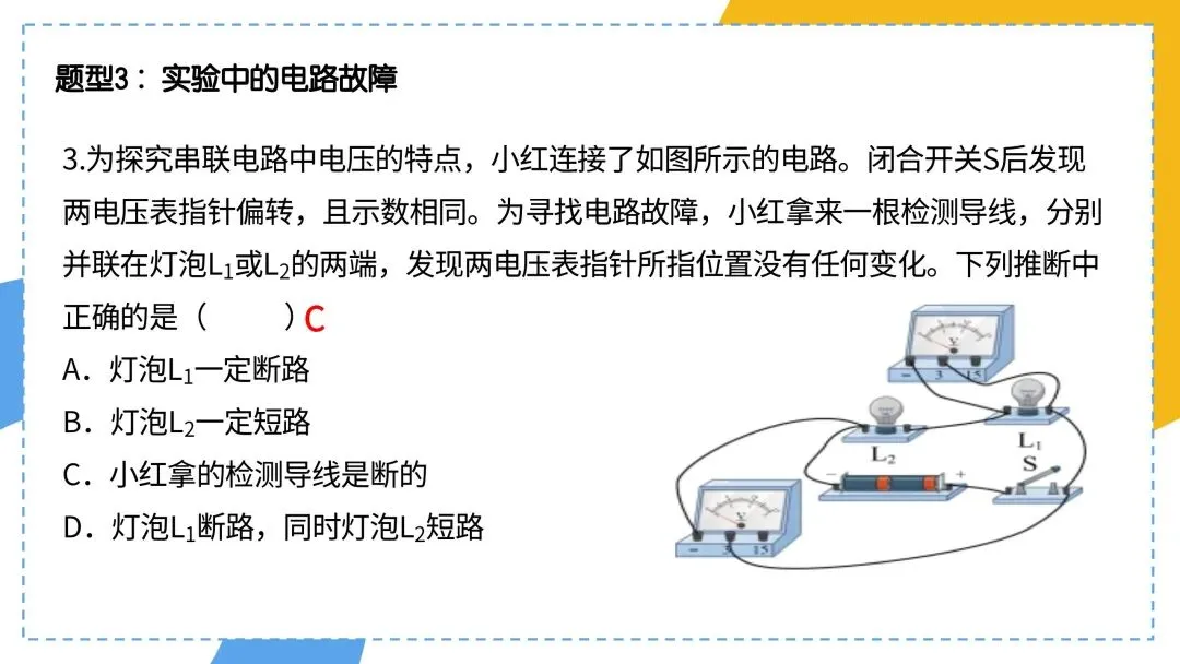中考物理电路故障总不会?这篇干货帮你直接通关 第16张