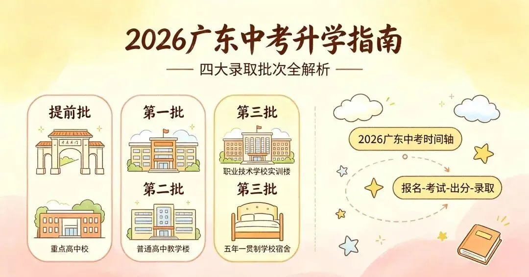 2026广东中考政策深度解读(收官之年,家长必看) 第1张