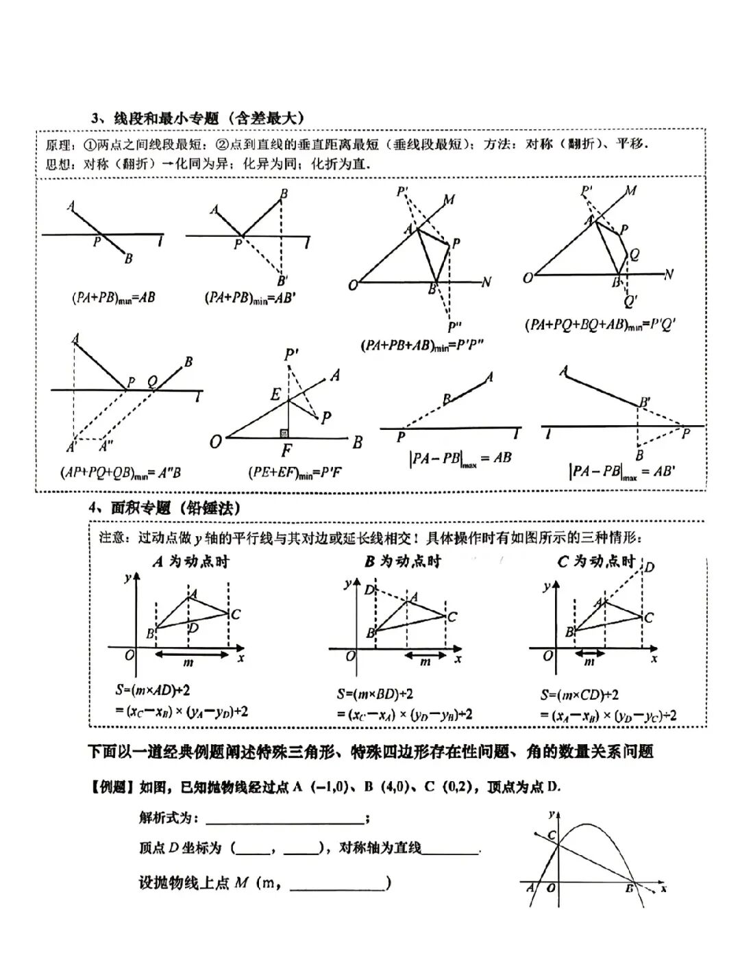 每日一题(2026.5.7)中考数学压轴题解题策略,转载自初中数学晓小婵老师课件 第8张