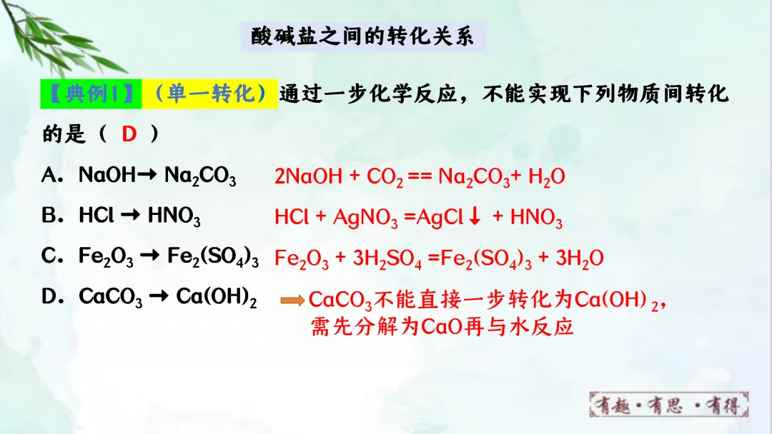 F941 二轮专题复习 决胜中考2026 优质课资源包 初中化学《专题复习---酸碱盐之间的反应与转化》课件PPT+教学设计Word 第7张
