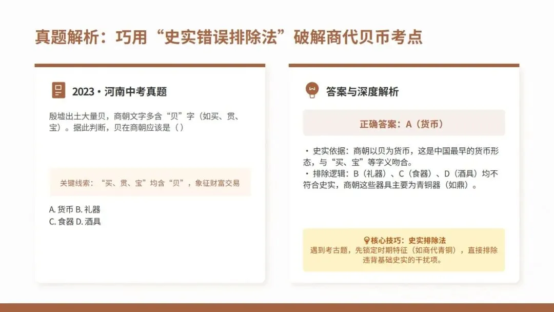 中考冲刺|初中历史选择题 · 解题技巧 第17张