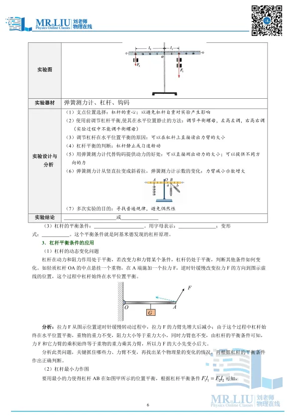 2026年中考物理一轮复习专题13+简单机械(复习讲义) 第6张