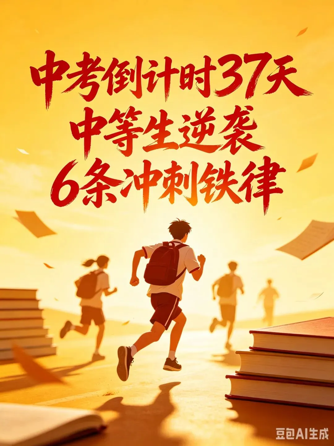 中考倒计时37天|中等生逆袭6条冲刺铁律 第2张