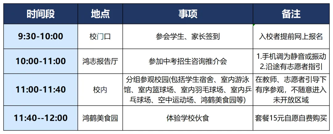 珠海鸿鹤中学开放日来啦!还有中考招生咨询环节?预约入口→ 第8张