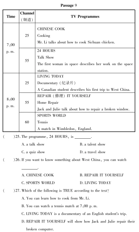 中考冲刺丨英语专项,分类练习3 第5张