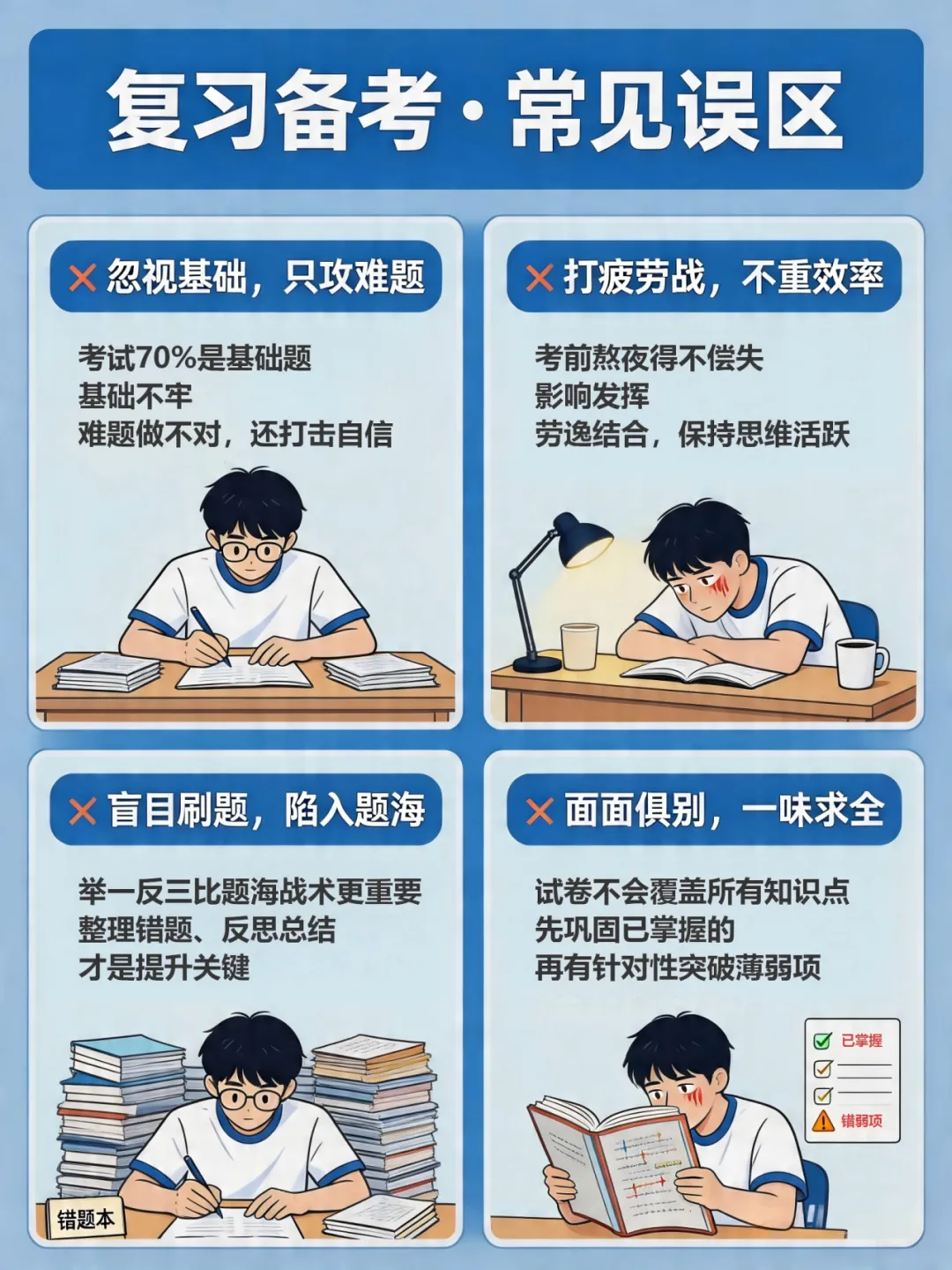 【可领福利】迎接期中考!精准规避这些误区雷区~ 第3张