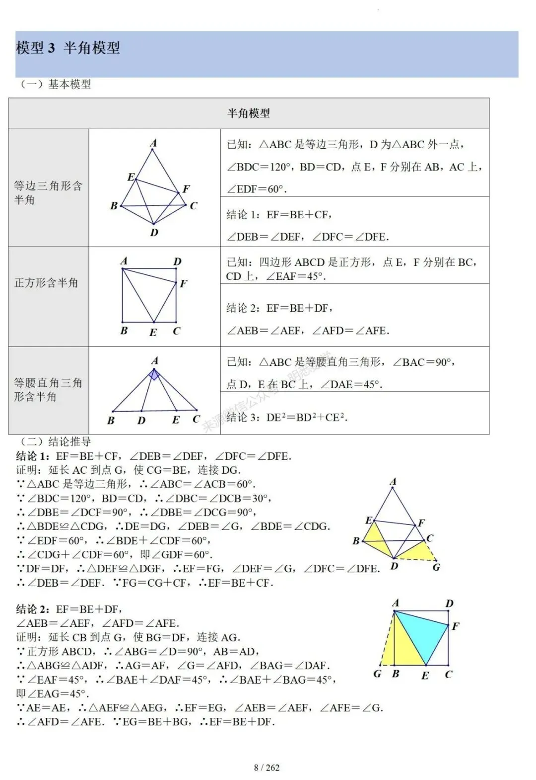 2026年中考压轴题模型+方法(几何) 第12张
