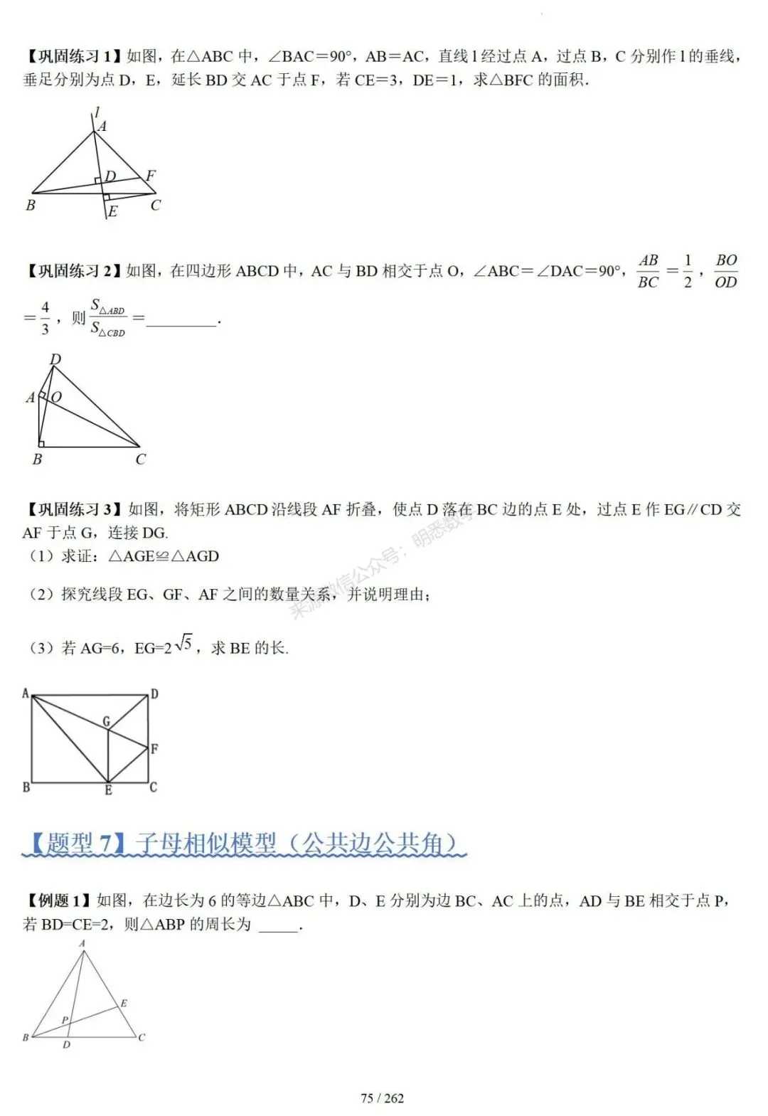 2026年中考压轴题模型+方法(几何) 第78张