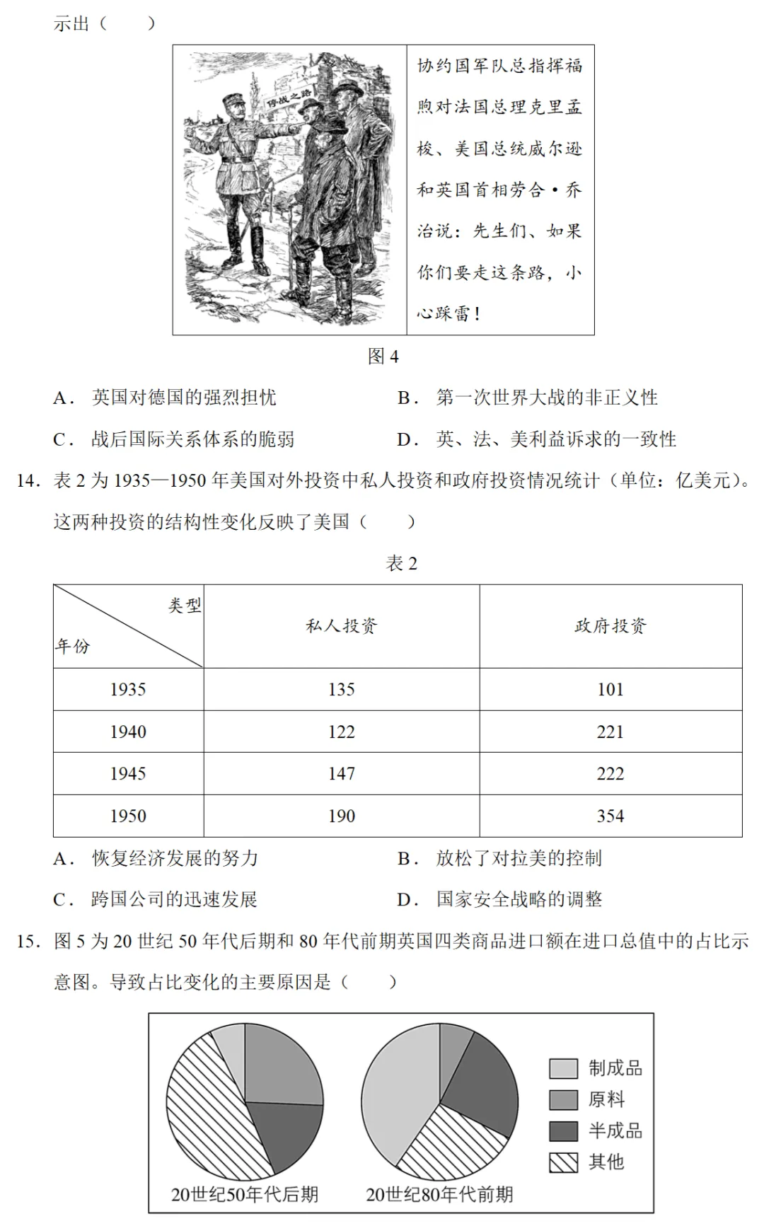 高考真题|2024年高考山东卷历史试题和答案 第4张