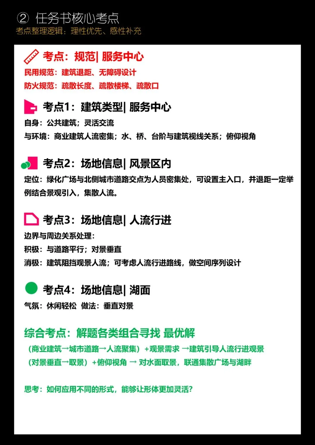 拯救你的快题 | 全国快题改革真题解题系列,苏州大学解题【兴哥出品】 第5张