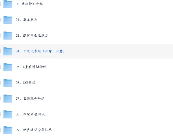 西部计划历年笔试+面试真题题库,电子版pdf 完整版可下载 第1张