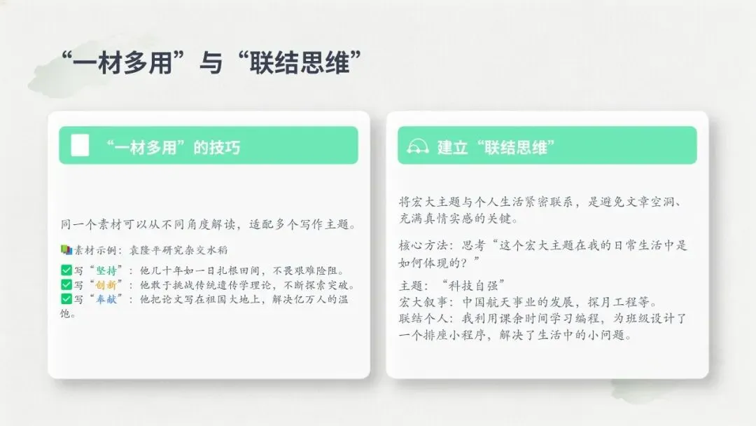 【中考备考】2026年安徽中考语文作文板块备考策略探究(三)材料作文专题 第15张