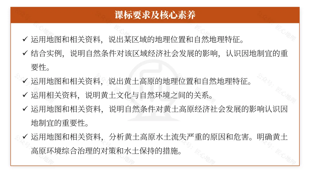 新教材 | 中考一轮复习·世界最大的黄土堆积区——黄土高原(课件+导学单+练习题) 第24张