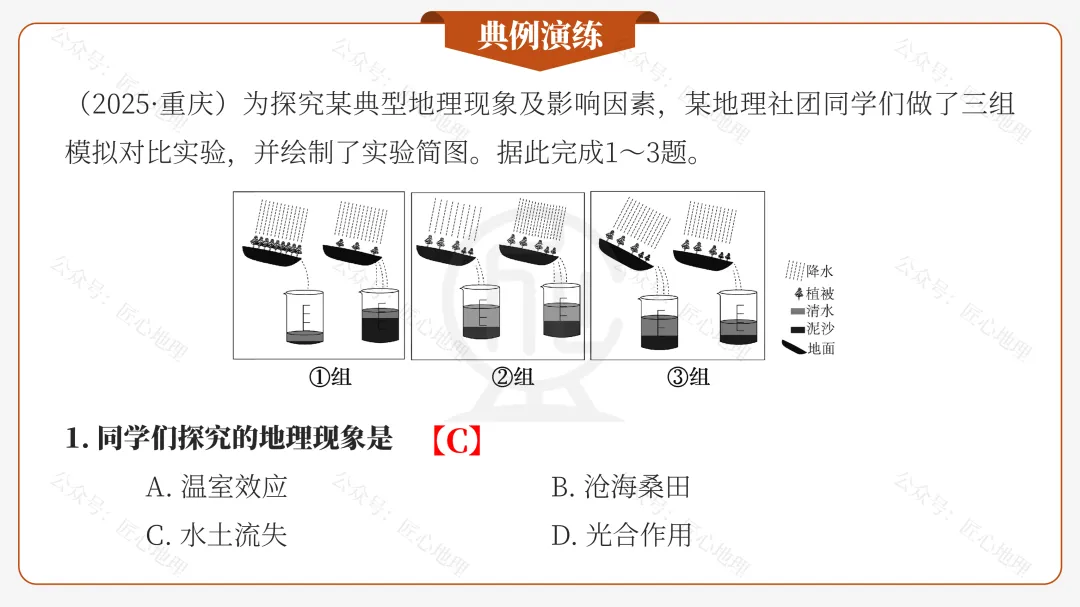 新教材 | 中考一轮复习·世界最大的黄土堆积区——黄土高原(课件+导学单+练习题) 第49张