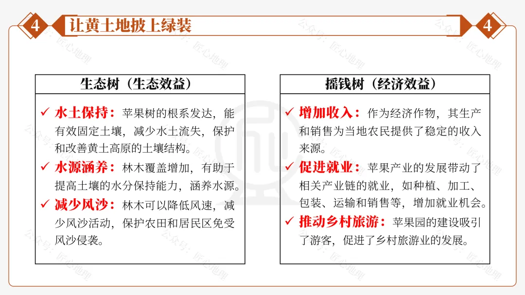新教材 | 中考一轮复习·世界最大的黄土堆积区——黄土高原(课件+导学单+练习题) 第62张
