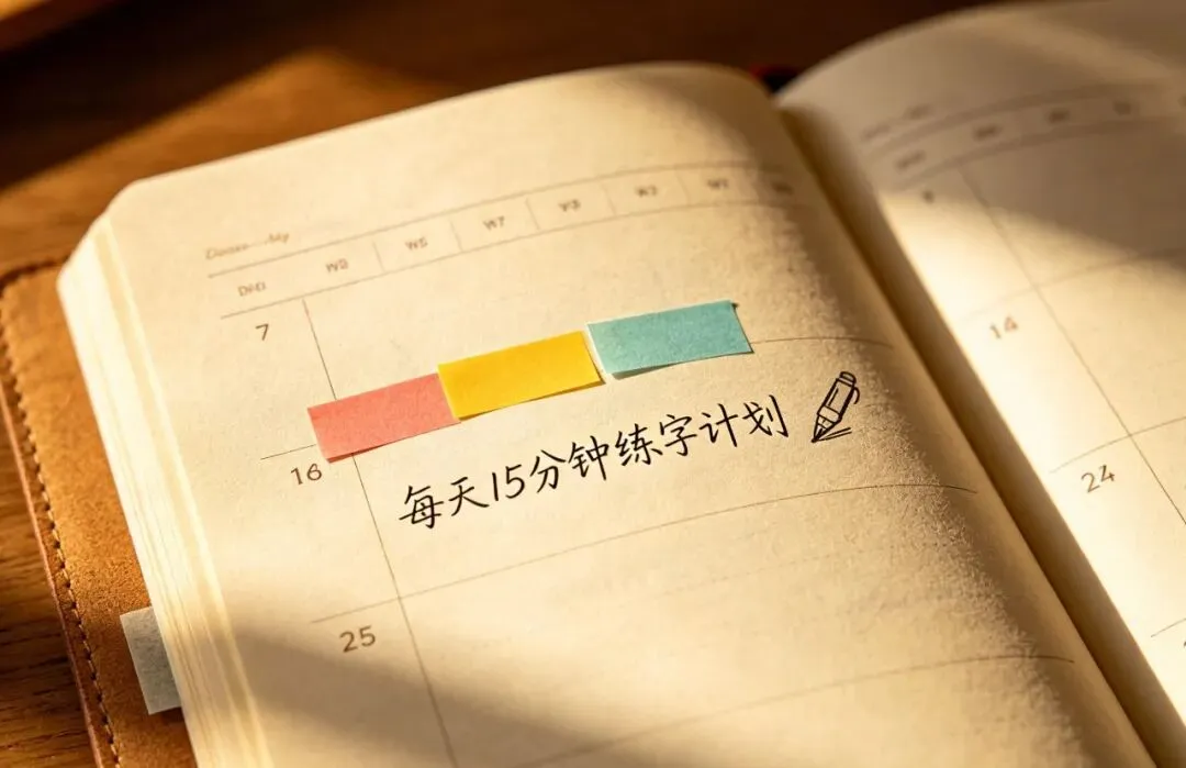 别等中考高考才后悔,练字要趁早 第3张