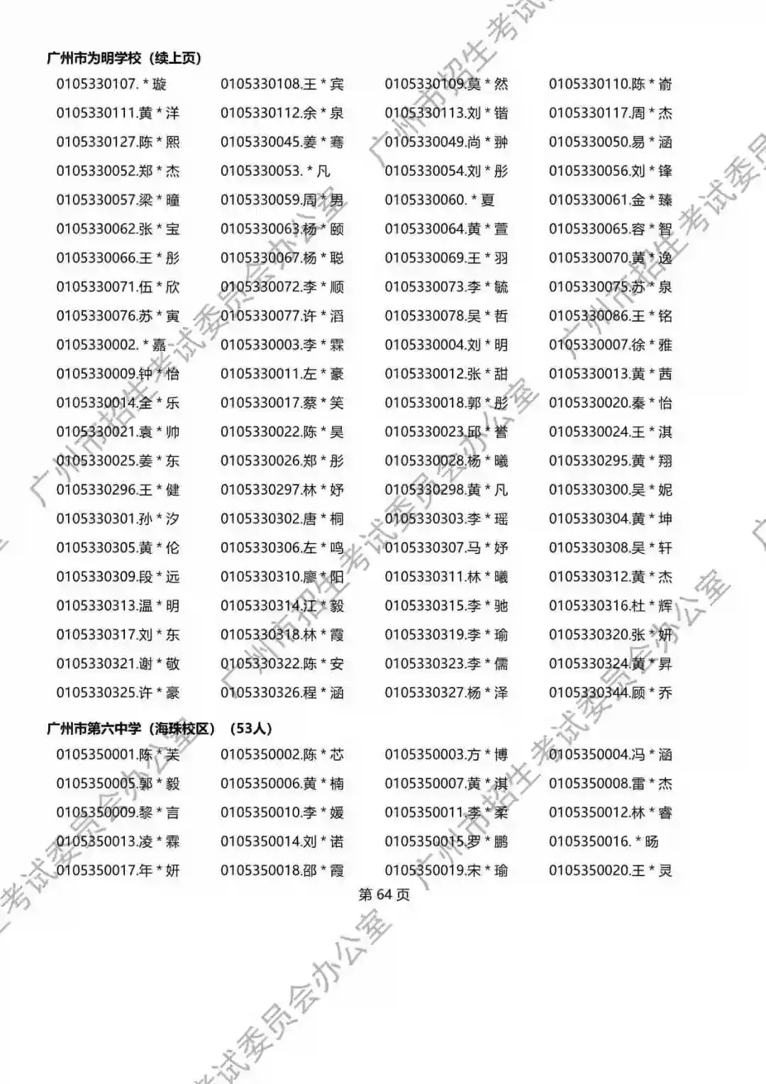 2026年广州中考名额分配报考资格名单出炉!共115730人,有你吗? 第106张